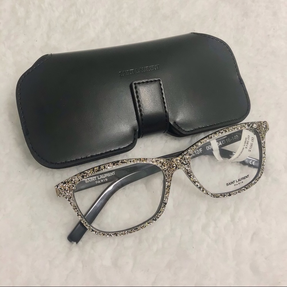 SAINT LAURENT PARIS | Glitter eyeglasses